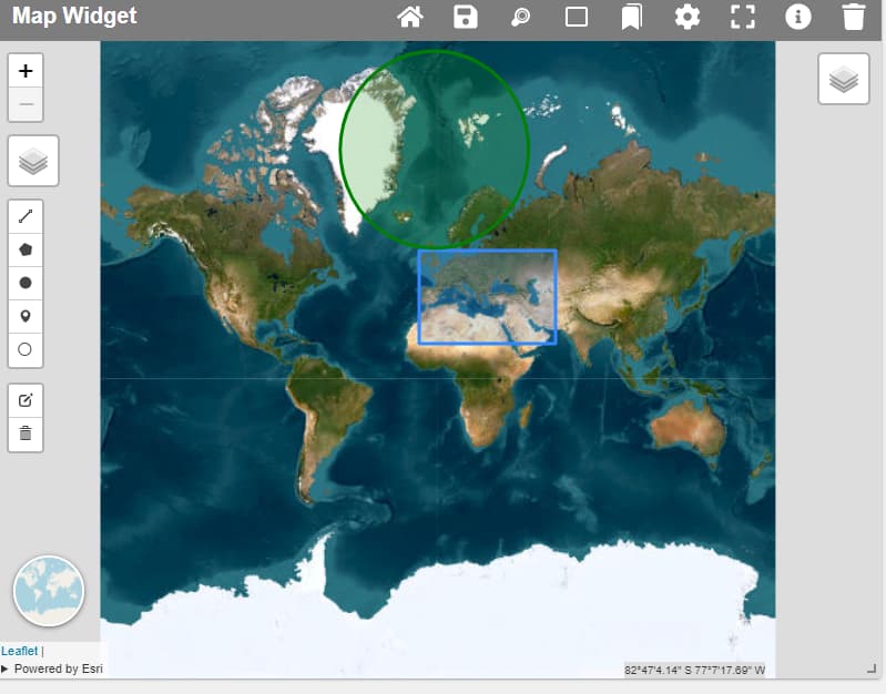 Leaf Maps Html Overlay in Leaf map not zooming properly - JavaScript - Leidos LEAF